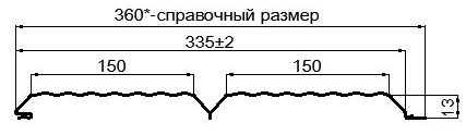 Фото: Сайдинг Lбрус-XL-В-14х335 NormanMP (ПЭ-01-1014-0.5) в Дмитрове