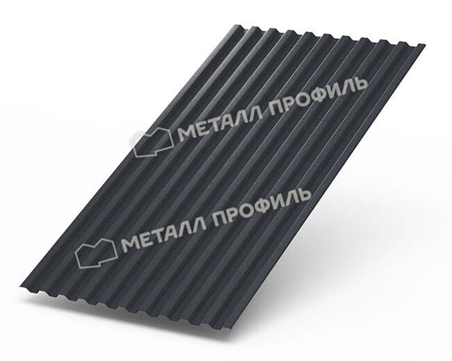 Фото: Профнастил С21 х 1000 - A (Steelmatt-20-7024-0.4±0.08мм) в Дмитрове