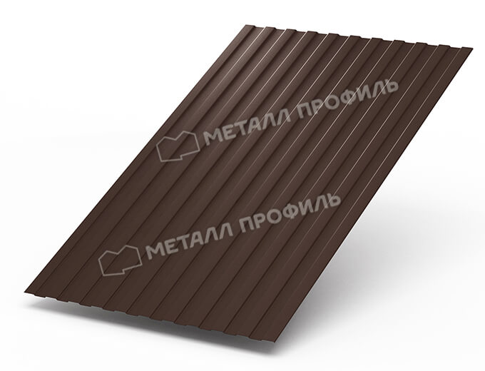 Фото: Профнастил С8 х 1150 - A (Steelmatt-20-8017-0.4±0.08мм) в Дмитрове