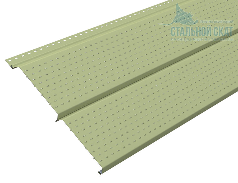 Софит перфор. Lбрус-XL-14х335 NormanMP (ПЭ-01-6019-0.5)