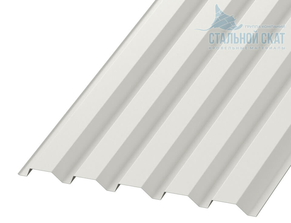 Профнастил С44 х 1000 - B (ПЭ-01-9002-0.7)