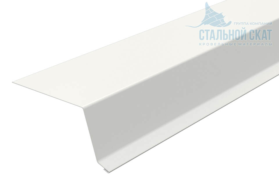 Планка капельник 79х55х2000 NormanMP (ПЭ-01-9002-0.5)