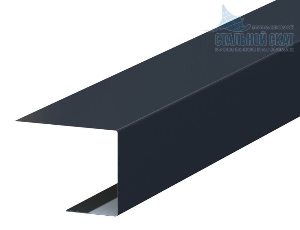 Планка завершающая FASTCLICK 50х38х3000 NormanMP (ПЭ-01-7024-0.5)