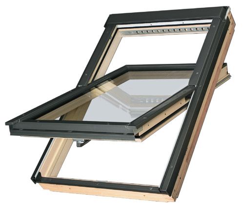 Мансардное окно Fakro FTP-V U4 05 (78x98) с двухкамерным стеклопакетом