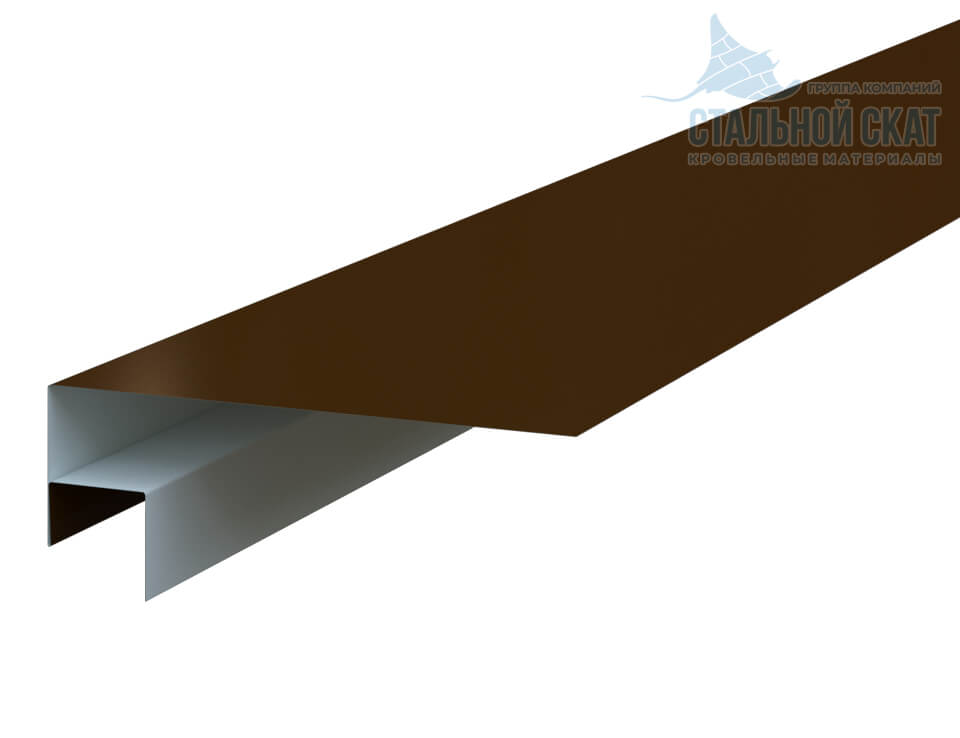 Планка откоса сложная FASTCLICK 175х34х3000 (PURMAN-20-8017-0.5)