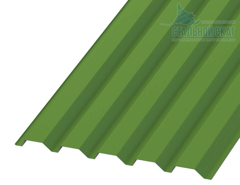 Профнастил С44 х 1000 - B NormanMP (ПЭ-01-6018-0.5)