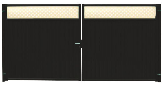 Ворота Estet Plus 2,4х3,6 RR 32/1014