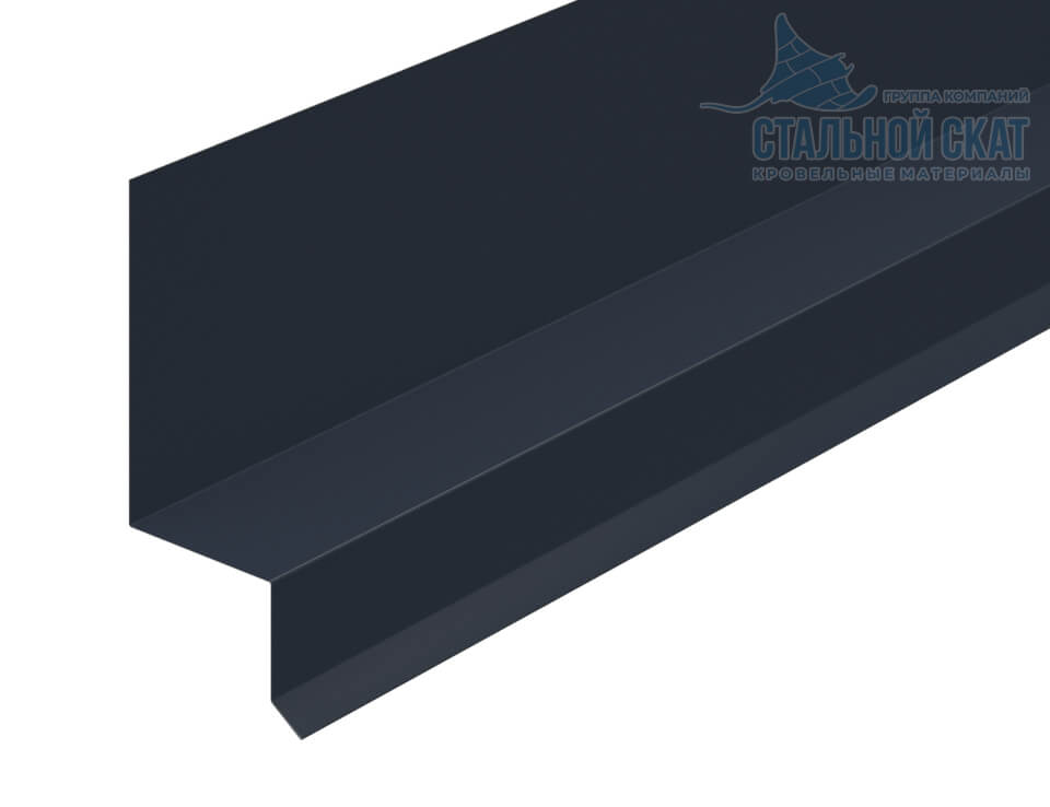 Планка отлива верхнего FASTCLICK 35х25х3000 (VikingMP E-20-7024-0.5)