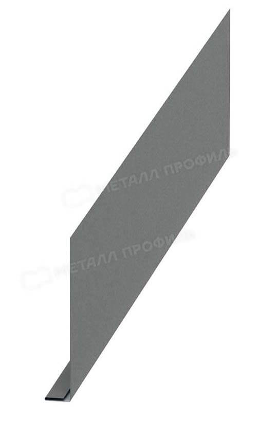Планка карнизного свеса 250х50х3000 NormanMP (ПЭ-01-9006-0.5)