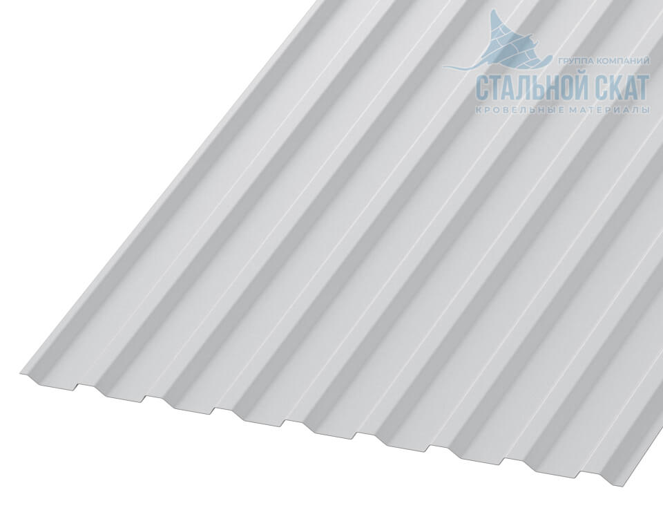 Профнастил МП20 х 1100 - B (ПЭ-01-9003-0.4±0.08мм)