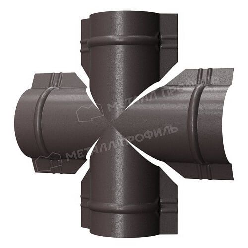 Четверник для круглого конька R110 (VikingMP E-20-8019-0.5)