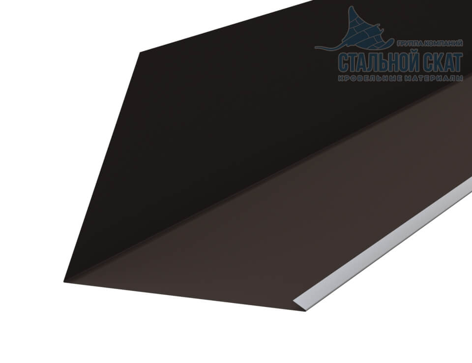 Планка примыкания верхняя к трубе FASTCLICK 250х240х2000 (PURETAN-20-RR32-0.5)