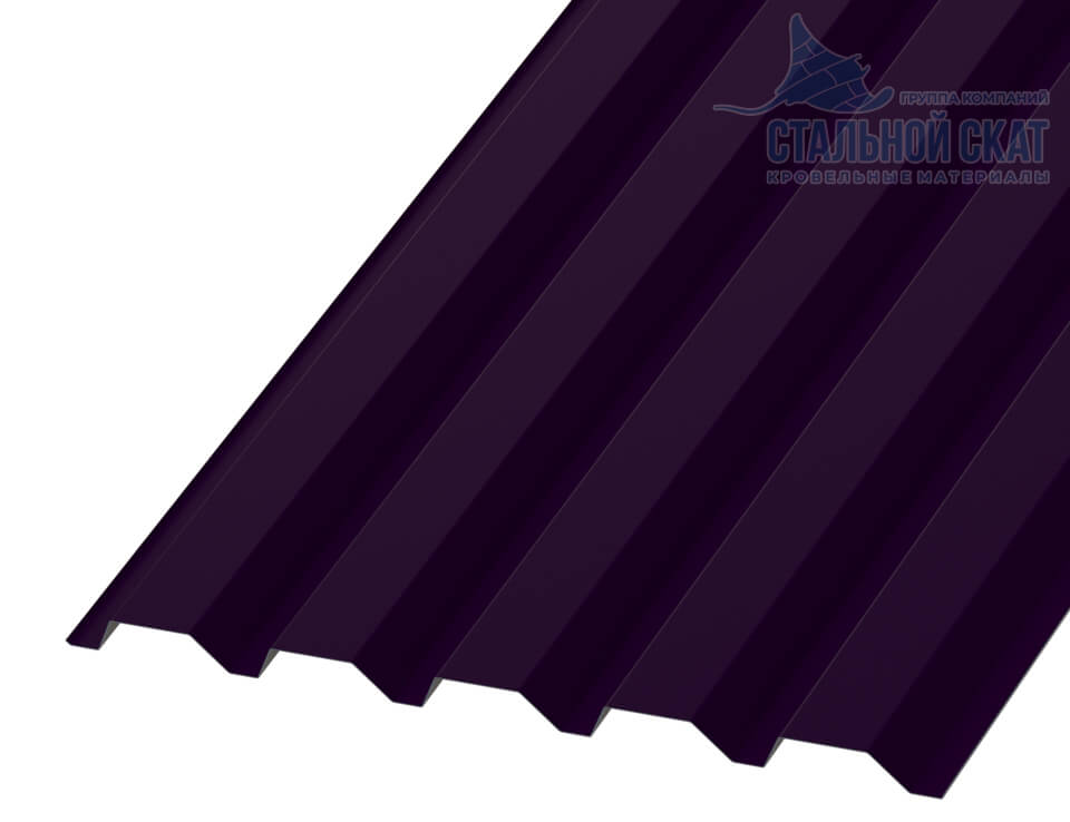 Профнастил С44 х 1000 - B (VALORI-20-Violet-0.5)