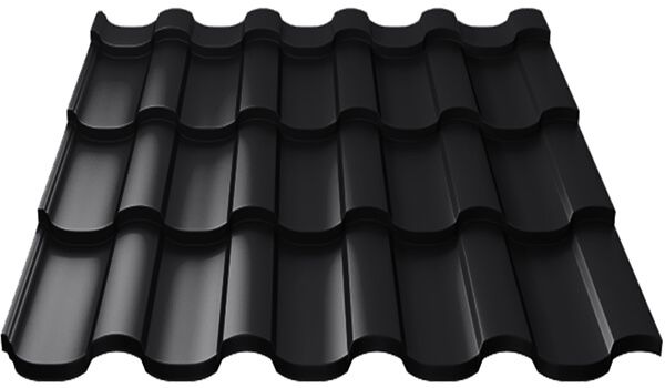 Металлочерепица МП Монтекристо-X NormanMP (ПЭ-01-9005-0.5)