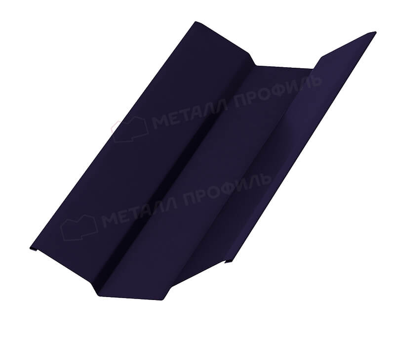 Планка ендовы верхняя 76х76х2000 (VALORI-20-Violet-0.5)