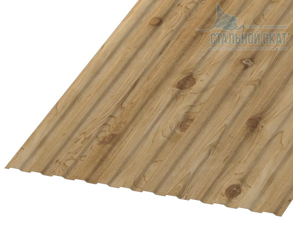 Профнастил МП10 х 1100 - A (ECOSTEEL_MA-01-Сосна-0.5)