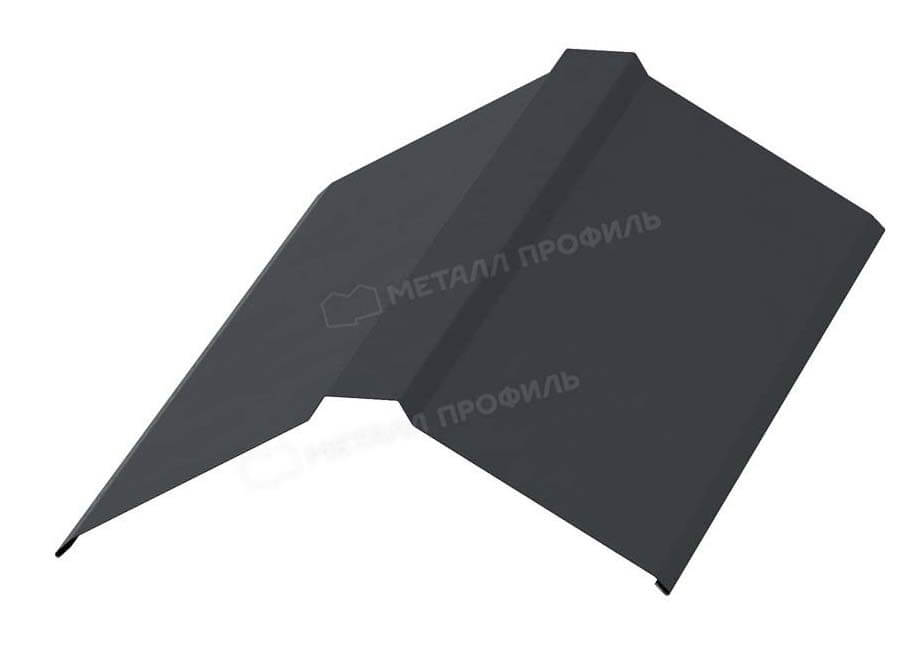 Планка конька плоского 120х120х2000 (PURMAN-20-7024-0.5)