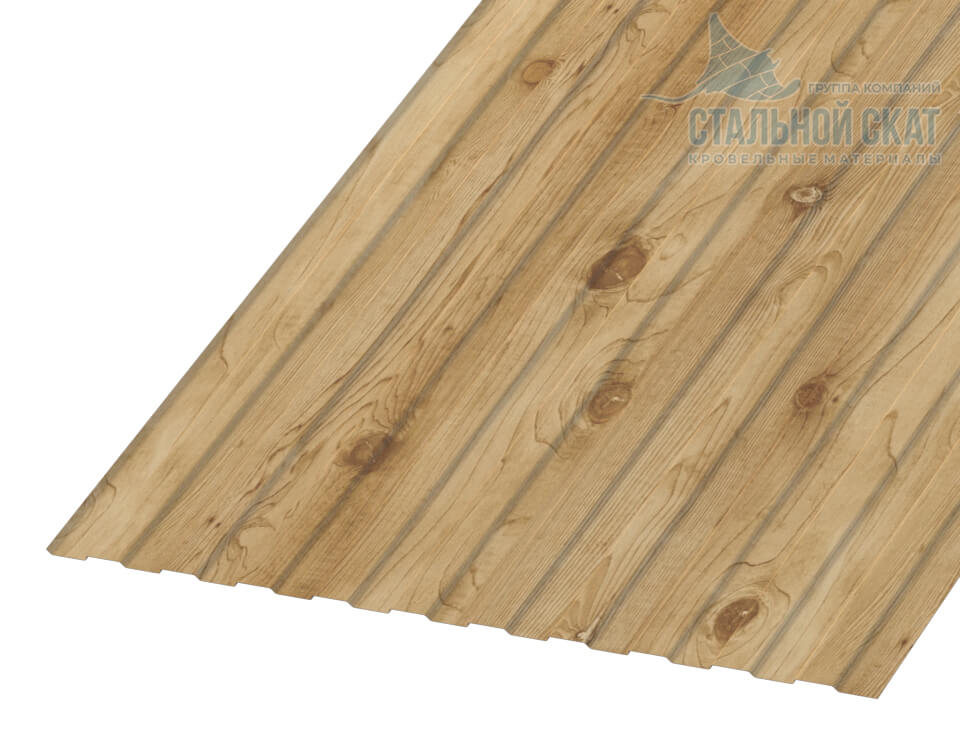 Профнастил С8 х 1150 - B (ECOSTEEL_MA-01-Сосна-0.5)