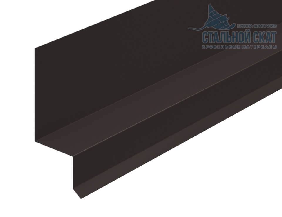 Планка отлива верхнего FASTCLICK 35х25х3000 (PURMAN-20-RR32-0.5)