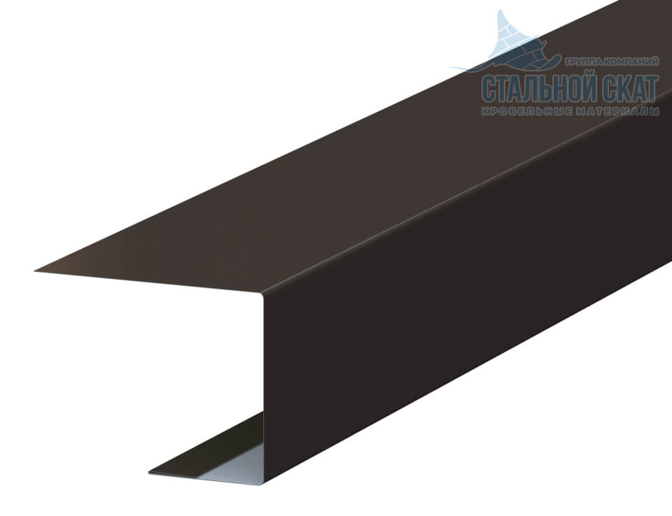 Планка завершающая FASTCLICK 50х38х3000 (VikingMP E-20-RR32-0.5)